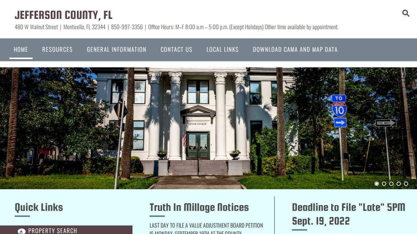 Jefferson County, FL – Official Website of the Jefferson County ...